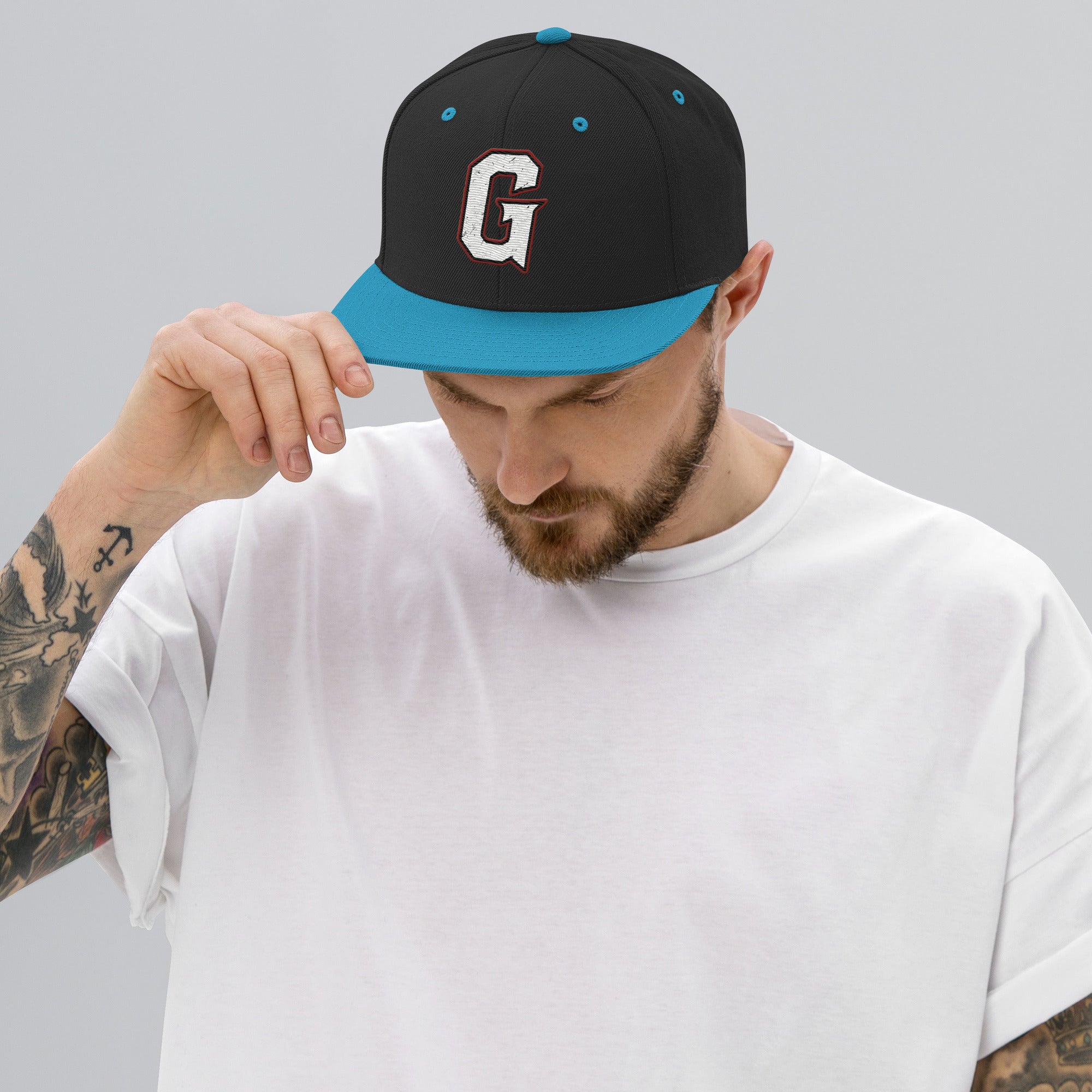 TOUGH CHRISTIAN “G for GOD” Logo Hat – Street Grit Faithwear Snapback Hat