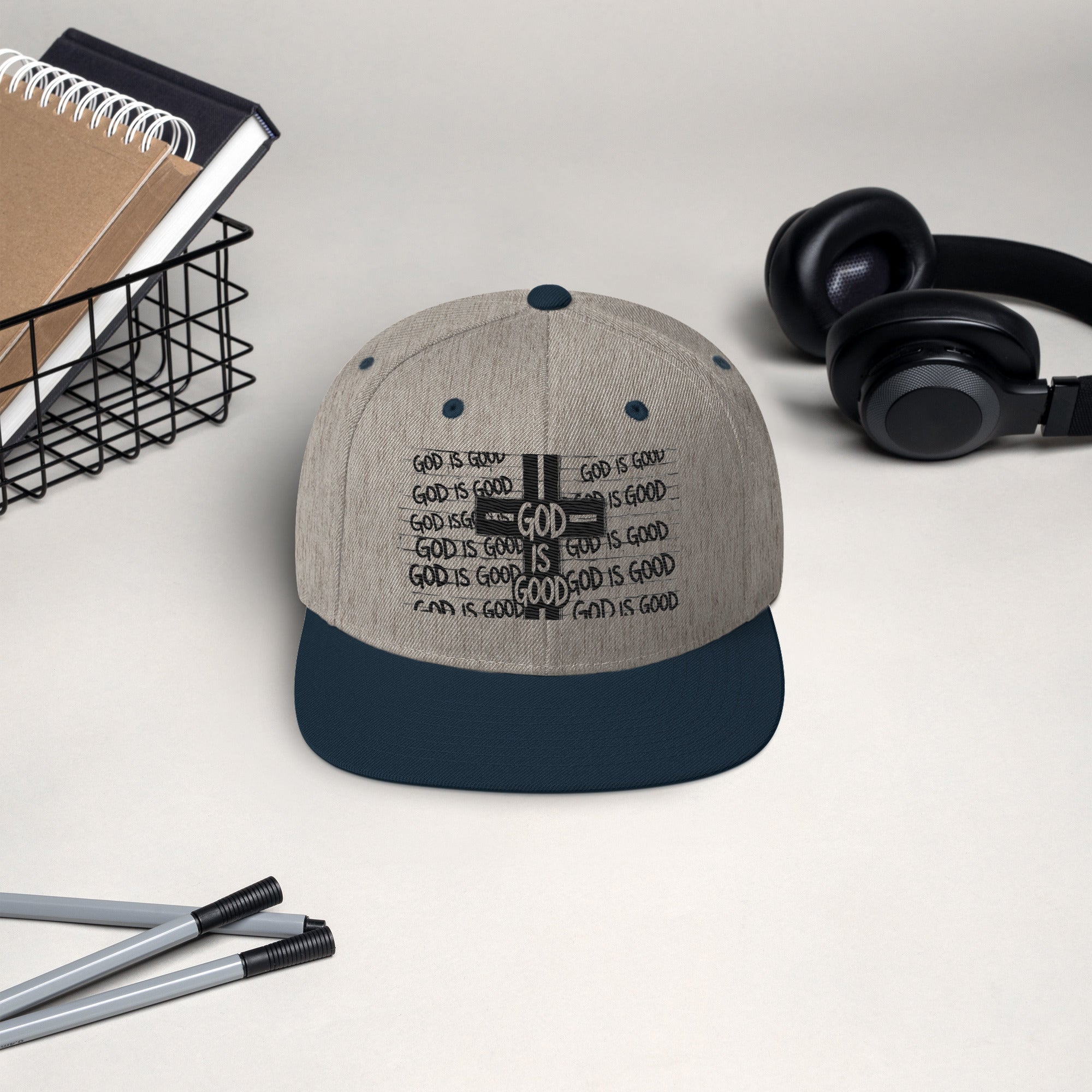 Tough Christian “God Is Good” Embroidered Hat