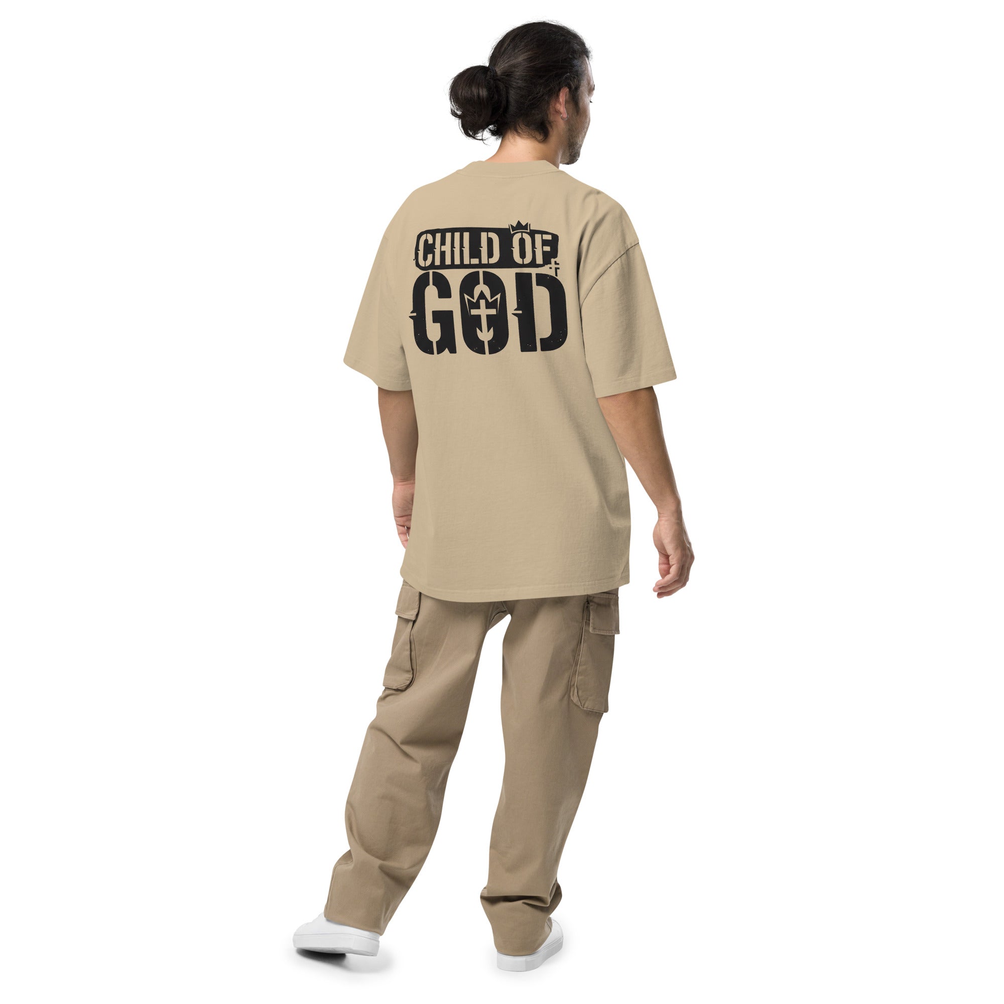 Tough Christian — Child of God Oversized faded t-shirt