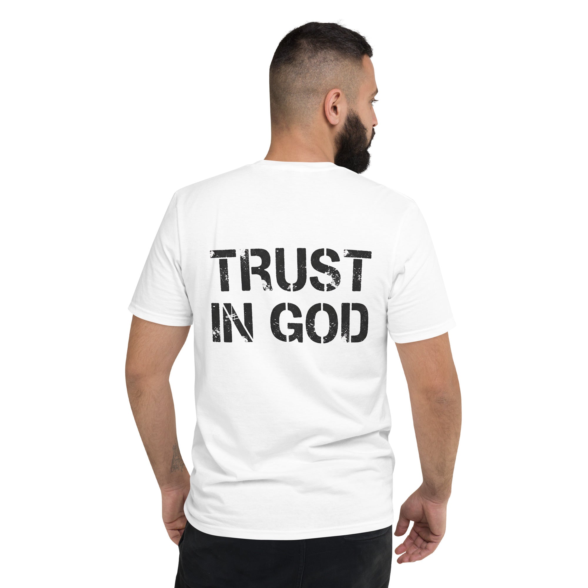 TRUST IN GOD – TOUGH CHRISTIAN TEE Short-Sleeve T-Shirt